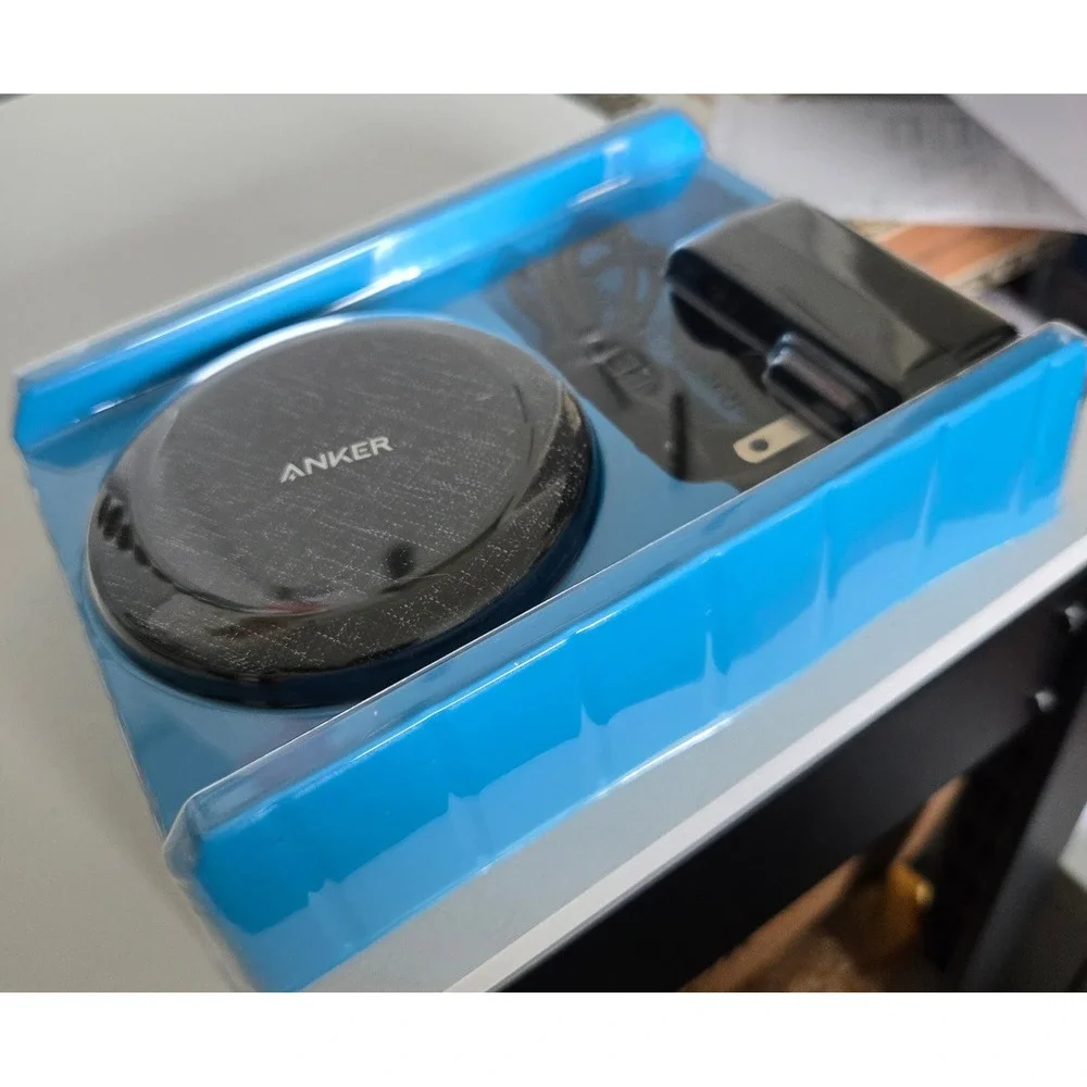 Anker PowerWave II Sense Pad 15W Max Fast Wireless Charging Pad Black B2519